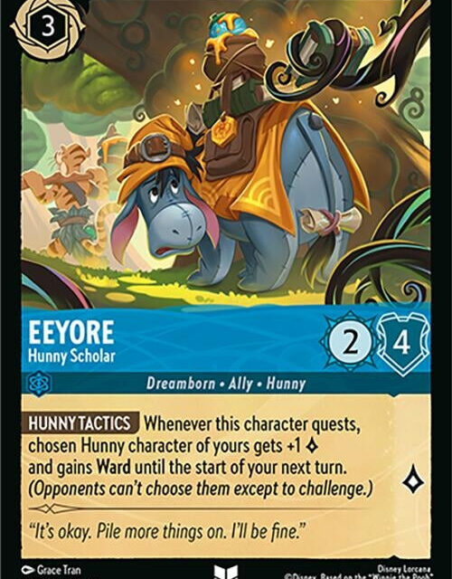 Eeyore - Hunny Scholar (164/207) (13)