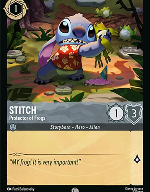 Stitch - Protector of Frogs (180/207) (13)