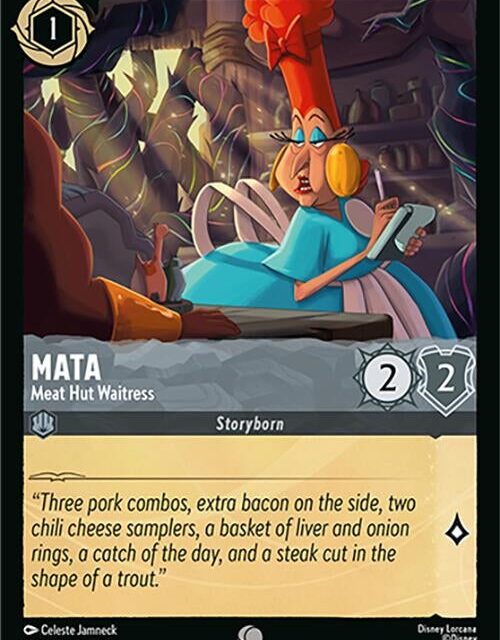 Mata - Meat Hut Waitress (182/207) (13)