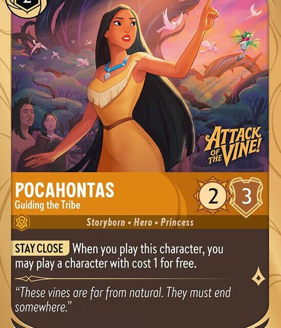 Pocahontas - Guiding the Tribe (3) (DLPC)