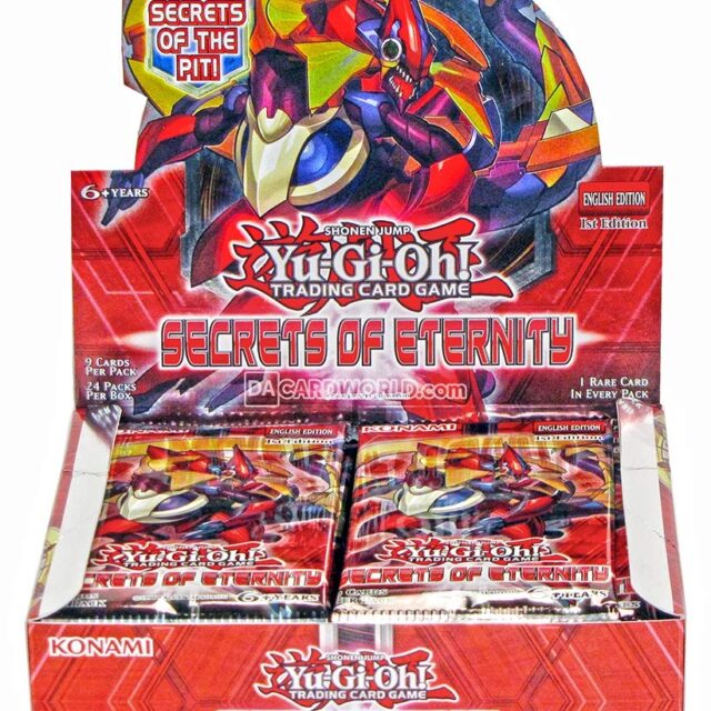 Yu-Gi-Oh! TCG 2015 Secrets of Eternity Booster Box 1st Edition US PRINT