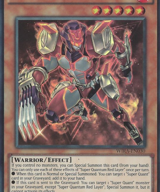 Super Quantum Red Layer [WIRA-EN030] Ultra Rare