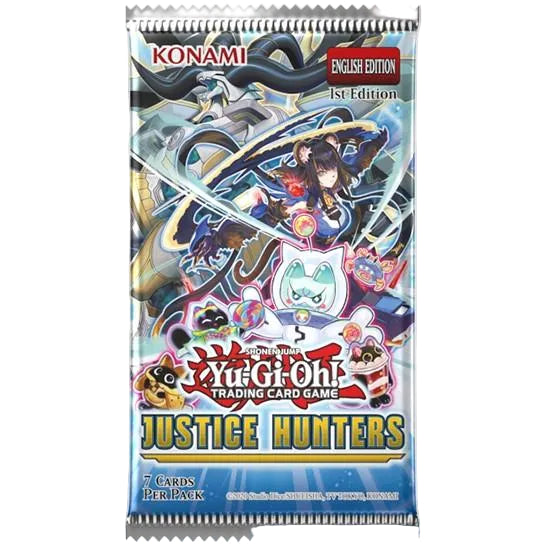 Yu-Gi-Oh Justice Hunters Booster Pack