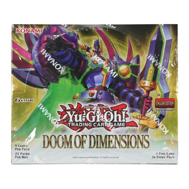 Yu-Gi-Oh Doom of Dimensions Booster