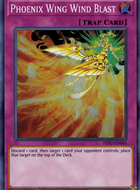 Phoenix Wing Wind Blast [HISU-EN045] Super Rare