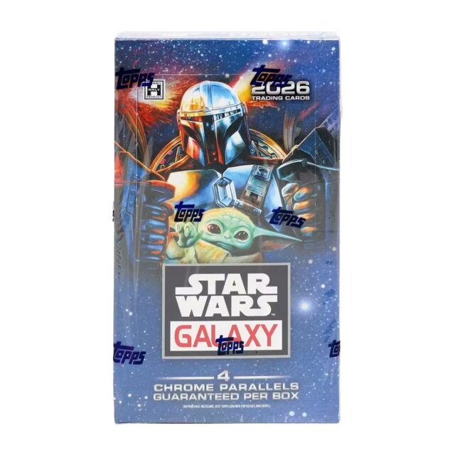 2026 Topps Chrome Star Wars Galaxy Hobby Box