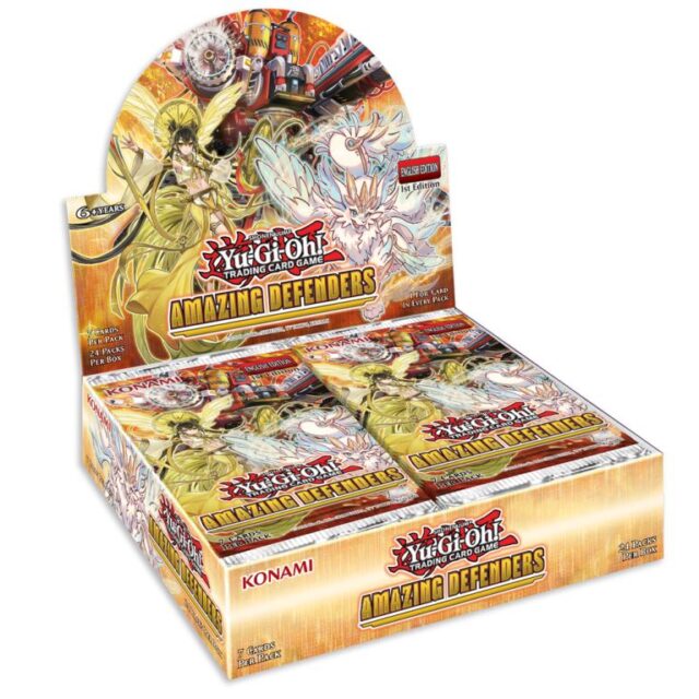 Yugioh - Amazing Defenders Booster Box 4 Cases - 1st Edition