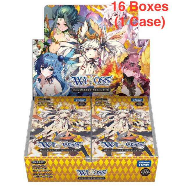 Wixoss TCG: (1 Case) RECOLLECT SELECTOR (WX24-P1) BOX - NEW (2024/04/27)