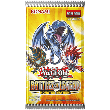 Yu-Gi-Oh! TCG Battles of Legend: Monster Mayhem Booster Pack