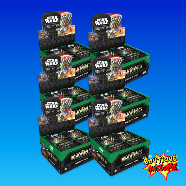 Star Wars: Unlimited - Homeworlds - Booster Case (6 Booster Boxes)
