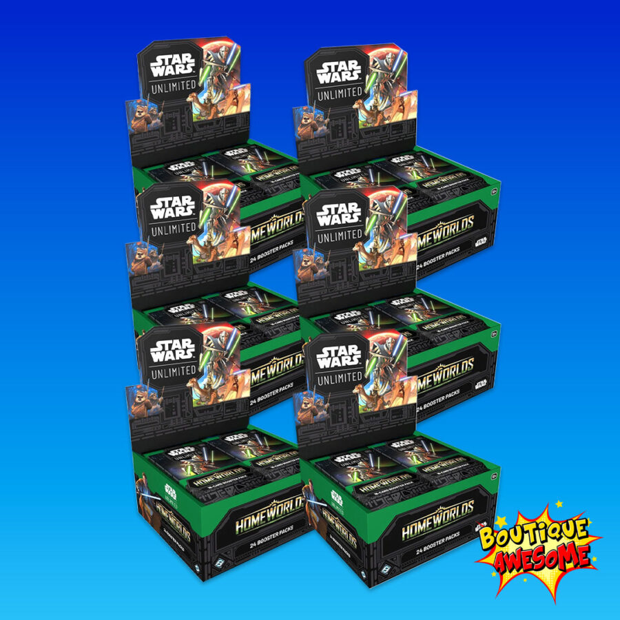 Star Wars: Unlimited - Homeworlds - Booster Case (6 Booster Boxes)