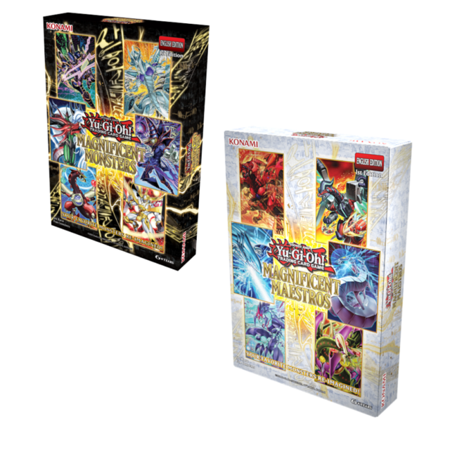 Yugioh - Magnificent Maestros Box + Magnificent Monsters 1st Edition Bundle (Pre Order)