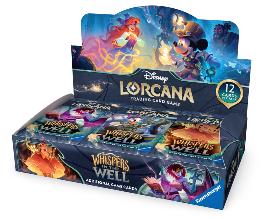 Disney Lorcana TCG - Whispers in the Well - Sealed Booster Box