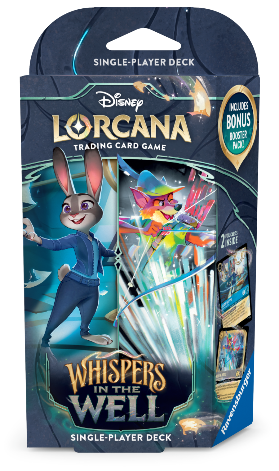Disney Lorcana TCG - Whispers in the Well - Starter Deck (Sapphire & Steel)
