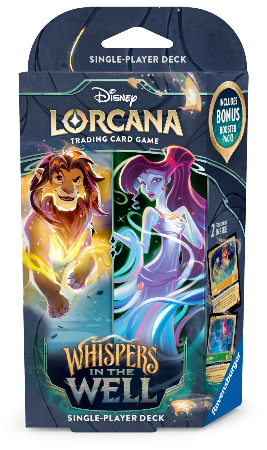 Disney Lorcana TCG - Whispers in the Well - Starter Deck (Amber & Emerald)