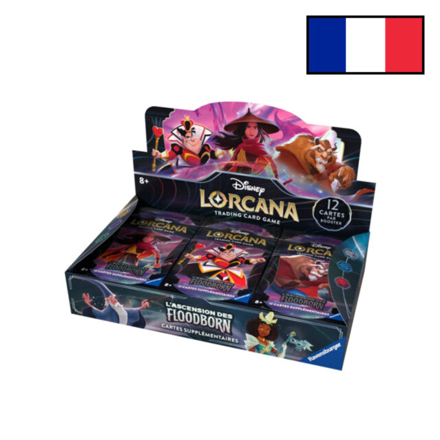 Disney Lorcana - Box of 24 Boosters - Second Chapter - Rise of the Floodborn - FR