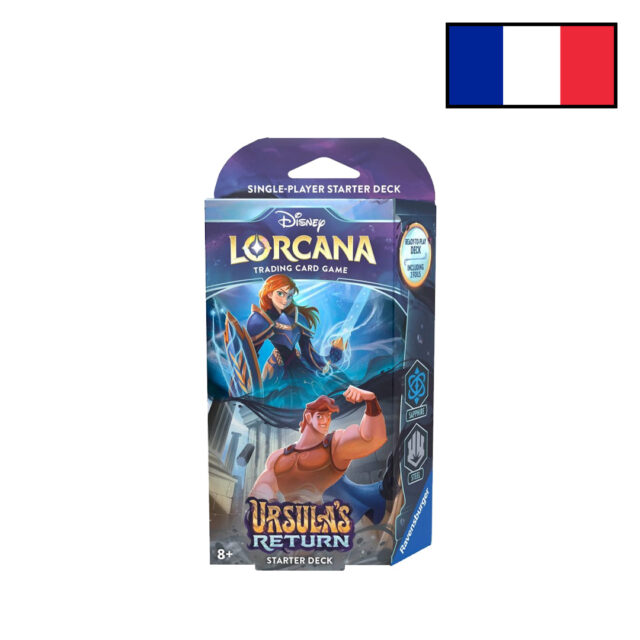 Disney Lorcana - Ursula Returns - Steel Sapphire Deck - FR