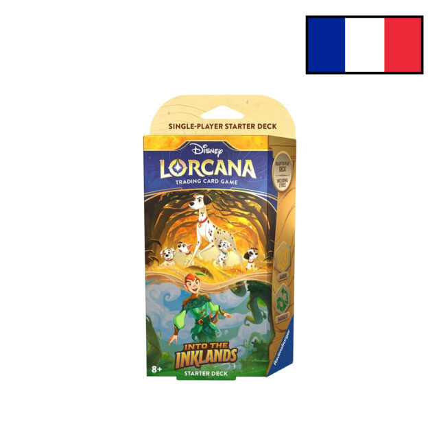 Disney Lorcana - The Inklands - 101 Dalmatians / Peter Pan Starter Deck - FR