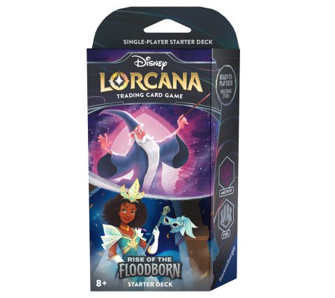 Disney Lorcana: Rise of the Floodborn Starter Deck Merlin & Tiana - EN