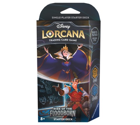Disney Lorcana: Rise of the Floodborn Starter Deck The Queen & Gaston - EN