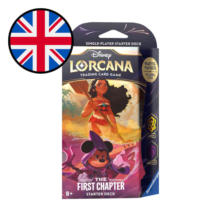 Disney Lorcana Set 1 Starter Deck Moana & Mickey - EN