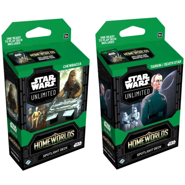 Star Wars: Unlimited - Homeworlds - Spotlight Deck (Set of 2)