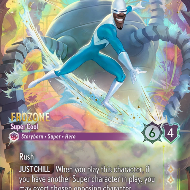 Frozone - Super Cool (012-226) - Set 12: Wilds Unknown - Disney Lorcana Enchanted