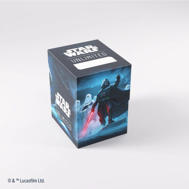 Star Wars: Unlimited Soft Crate Deck Box - 60+ - Darth Vader - Releases March 8, 2024