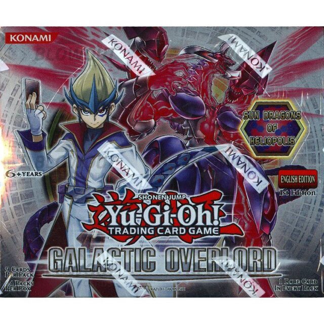 Yu-Gi-Oh! TCG Galactic Overlord Booster Box US Print 1st Edition