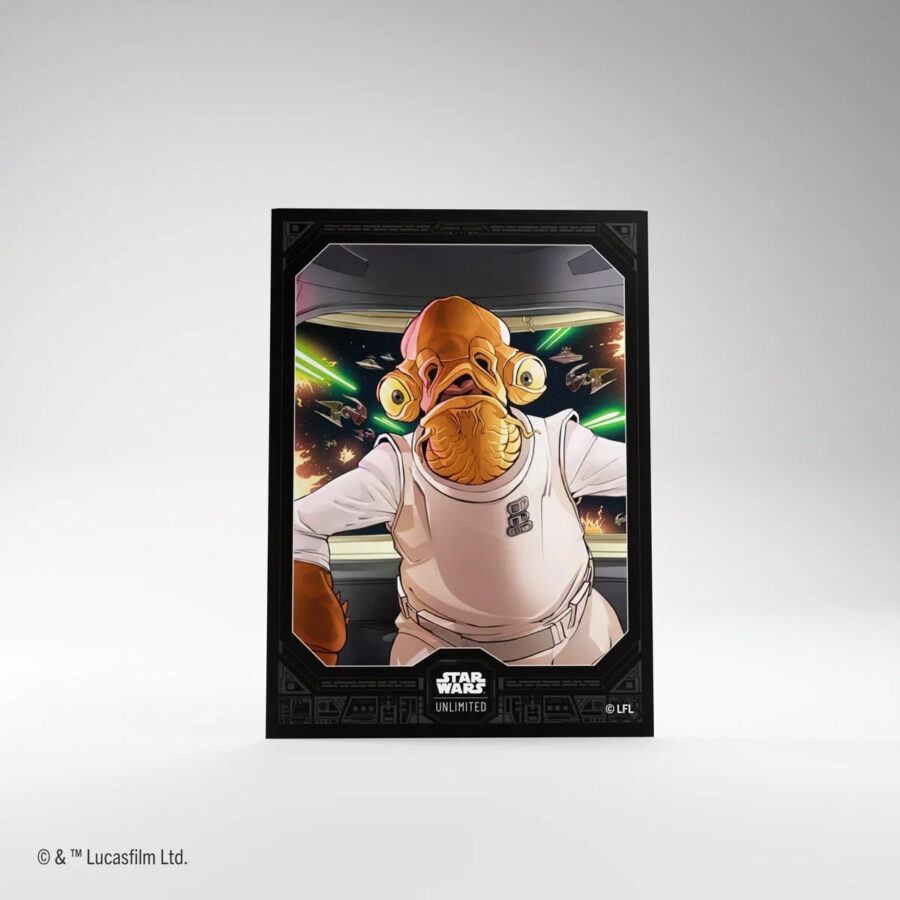 Star Wars: Unlimited Art Sleeves: Admiral Ackbar