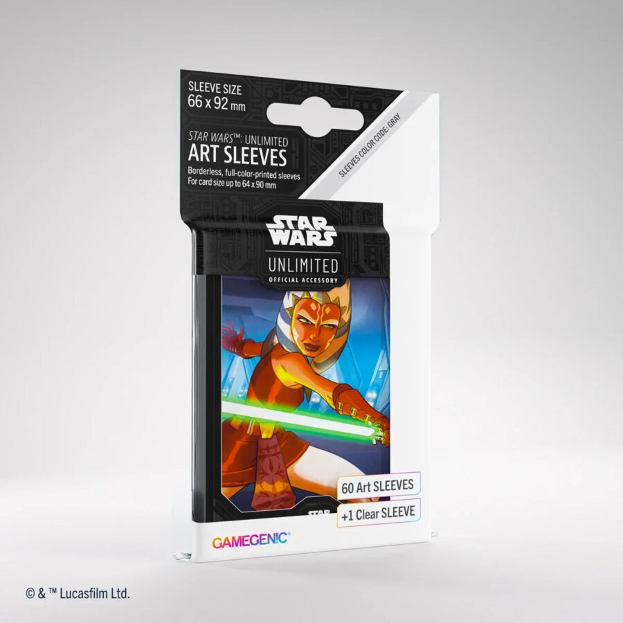 Star Wars: Unlimited Art Sleeves - Standard Size - 60ct - Ahsoka
