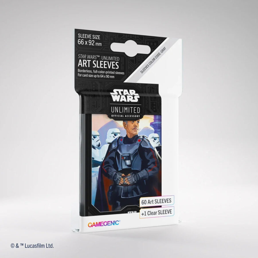 Star Wars: Unlimited Art Sleeves - Standard Size - 60ct - Moff Gideon