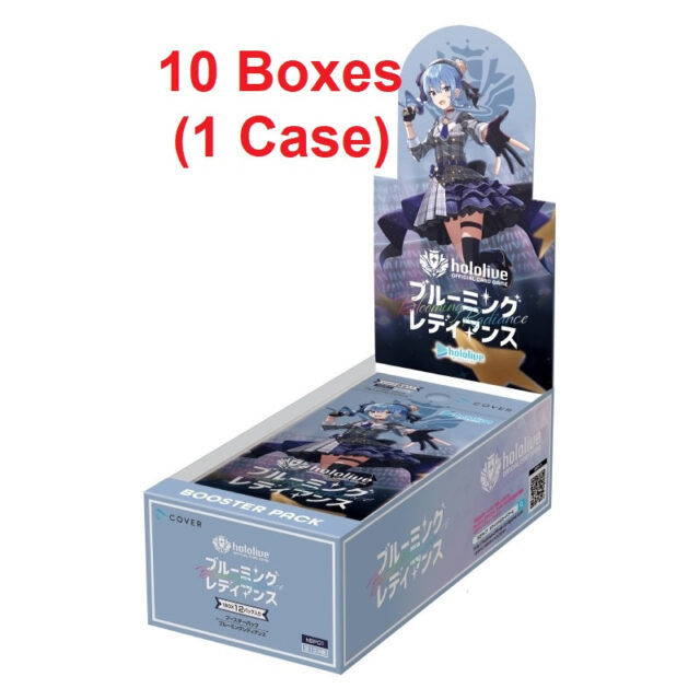 hololive OFFICIAL CARD GAME TCG: hBP01 (1 Case) Booster Pack Blooming Radiance BOX - NEW/Sealed (2024/09/20)