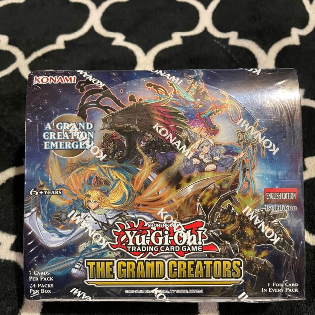 Yu-Gi-Oh! Grand Creators Booster Box - Factory Sealed