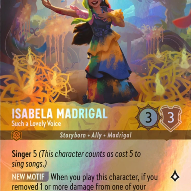 Isabela Madrigal - Such a Lovely Voice (012-207) - Set 12: Wilds Unknown - Disney Lorcana Epic