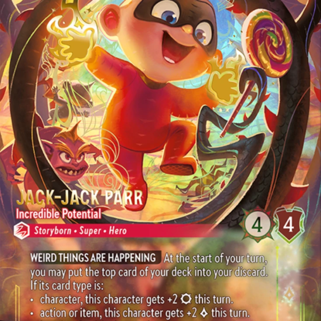 Jack-Jack Parr - Incredible Potential (012-232) - Set 12: Wilds Unknown - Disney Lorcana Enchanted