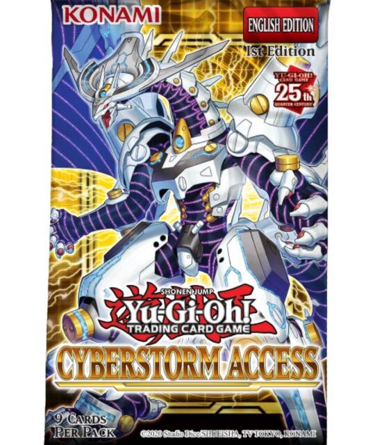 Yu-Gi-Oh! TCG Cyberstorm Access Booster Pack 1st Edition