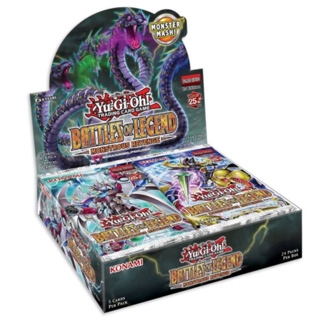 Yu-Gi-Oh! TCG Battles of Legend Monstrous Revenge Booster Box 1st Edition