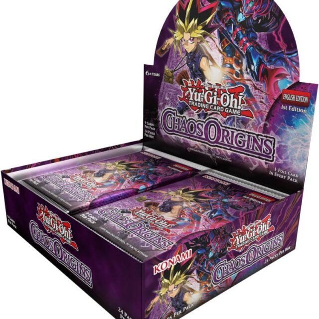 Yu-Gi-Oh! TCG Chaos Origins Booster Box 1st Edition