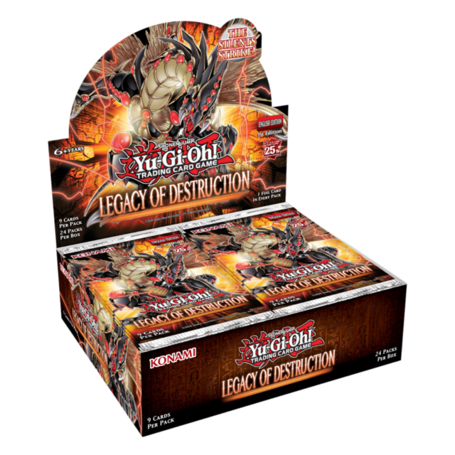 Yu-Gi-Oh! TCG Legacy of Destruction Booster Box 1st Edition