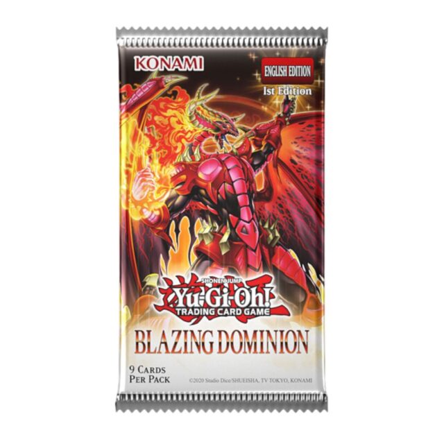 Yu-Gi-Oh! TCG Blazing Dominion Booster Pack