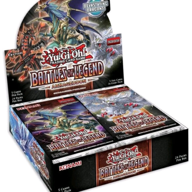 Yu-Gi-Oh! TCG Battles of Legend Armageddon Booster Box 1st Edition