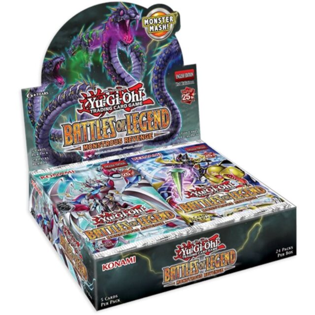 Yu-Gi-Oh Battles of Legend Monstrous Revenge (1st Edition) Booster Box