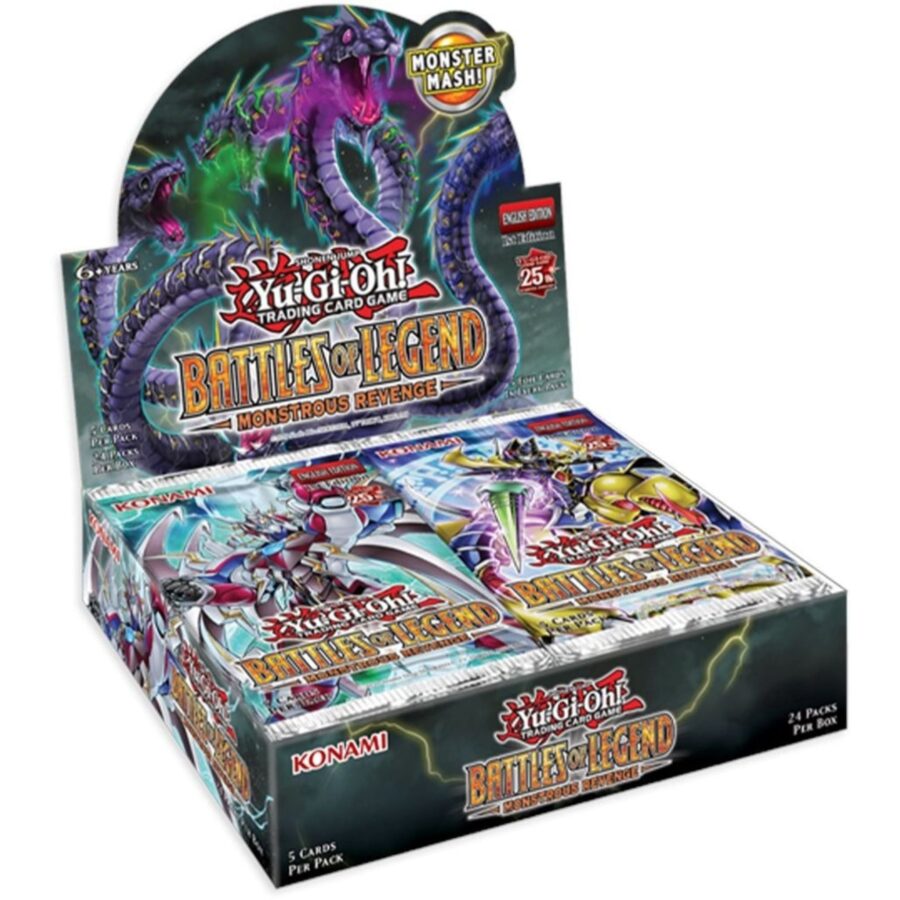 Yu-Gi-Oh Battles of Legend Monstrous Revenge (1st Edition) Booster Box