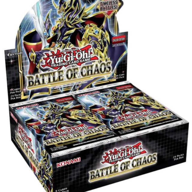 Yu-Gi-Oh! TCG Battle of Chaos Booster Box 1st Edition