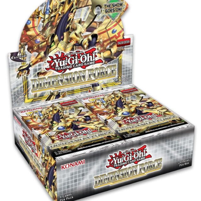 Yu-Gi-Oh! TCG Dimension Force Booster Box 1st Edition