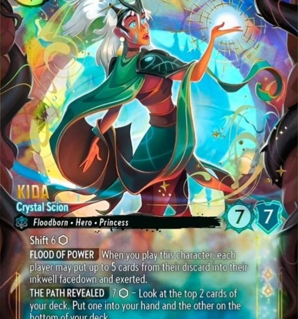 Kida - Crystal Scion (012-236) - Set 12: Wilds Unknown - Disney Lorcana Enchanted