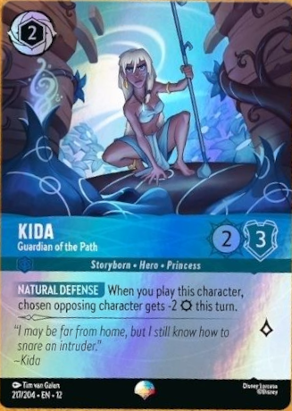Kida - Guardian of the Path (012-217) - Set 12: Wilds Unknown - Disney Lorcana Epic