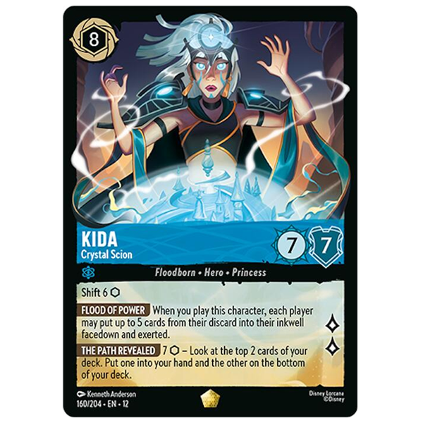 Disney Lorcana TCG - Kida Crystal Scion - 160/204