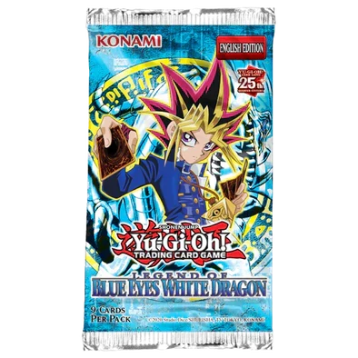 Yugioh - 25th Anniversary - Legend of Blue-Eyes White Dragon Booster Box Case - 12 Boxes